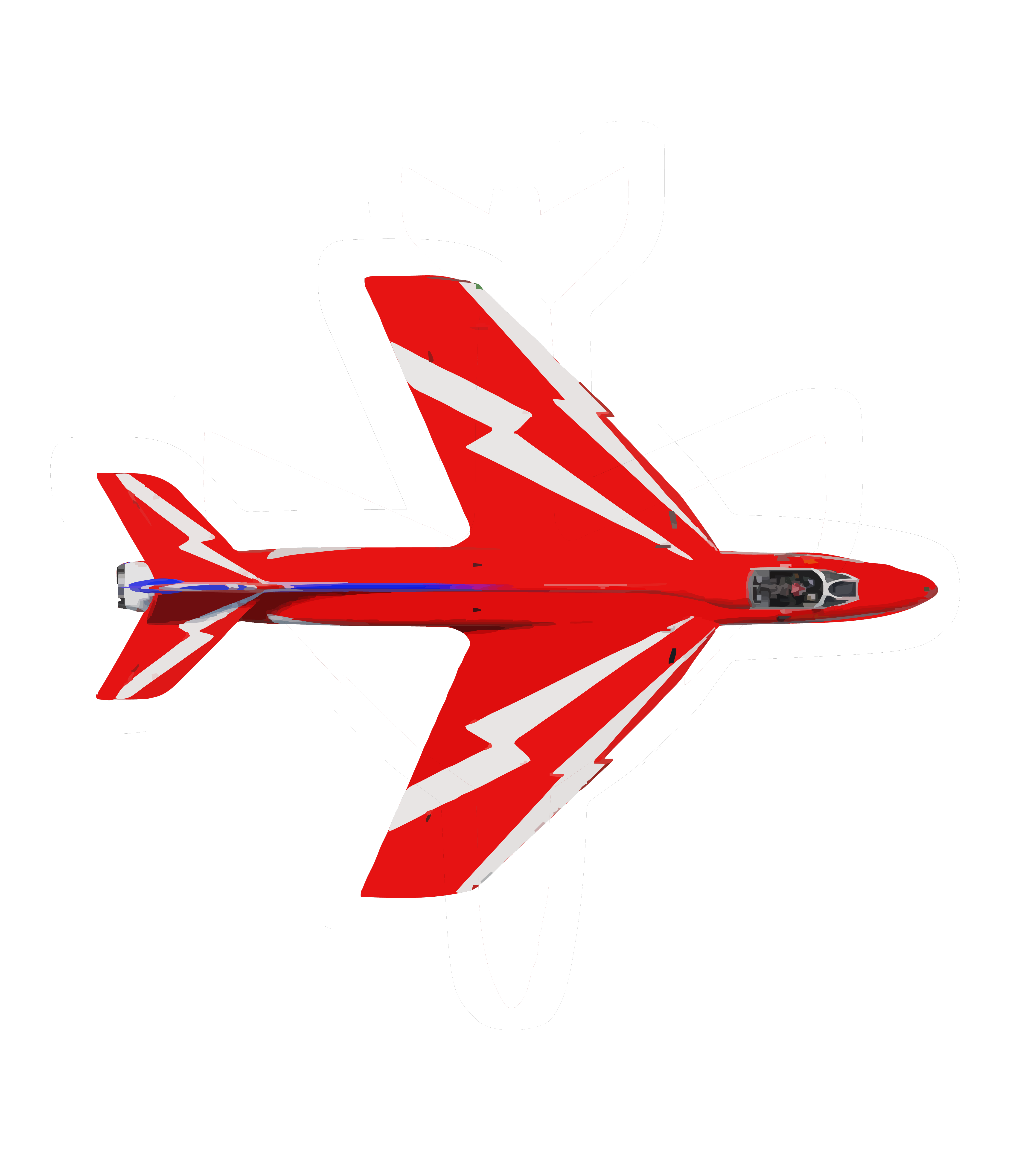 Aircraft shadow